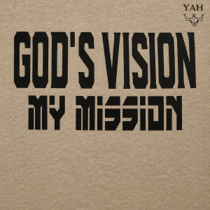 Men’s God’s Vision My Mission™ Gray T-shirt