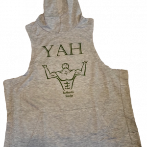 Men’s YAH™ Sleeveless Hoodie - Gray